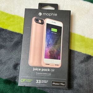 Mophie Juice Pack Air Pink for iPhone 7 Plus NWT